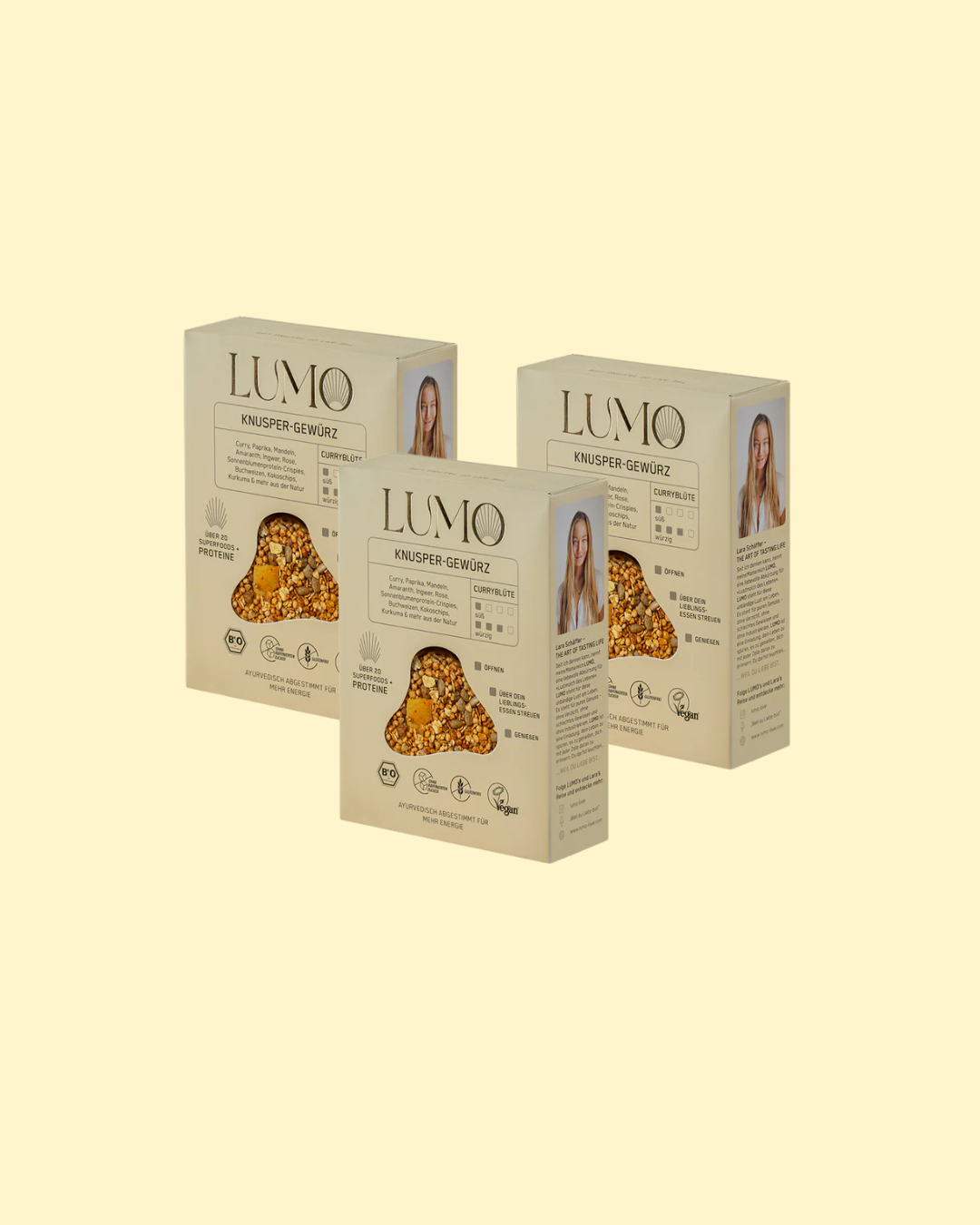 LUMO Curryblüte 150g, 3er Bundle
