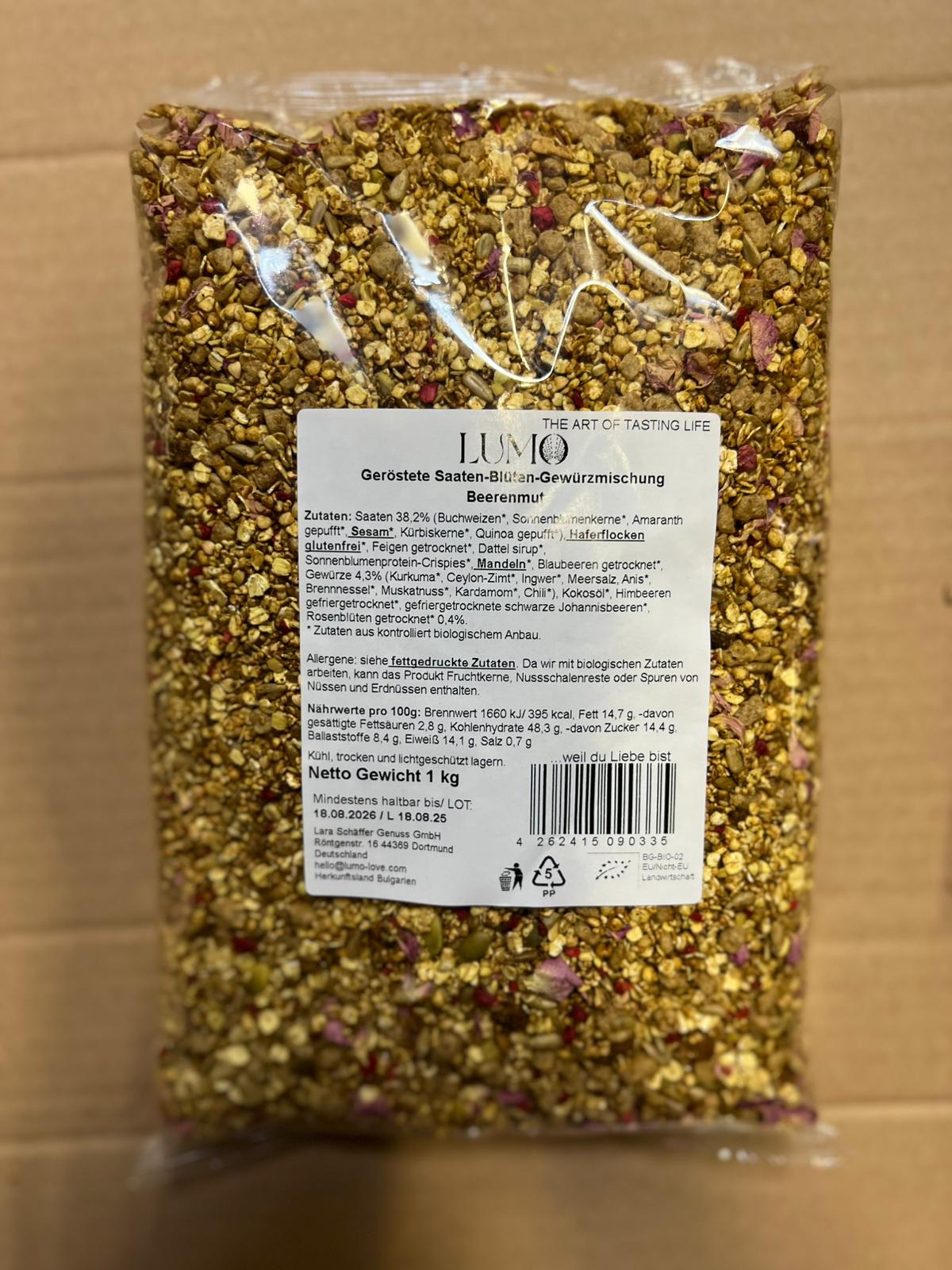 BIO Beerenmut Knusper-Gewürz 1kg