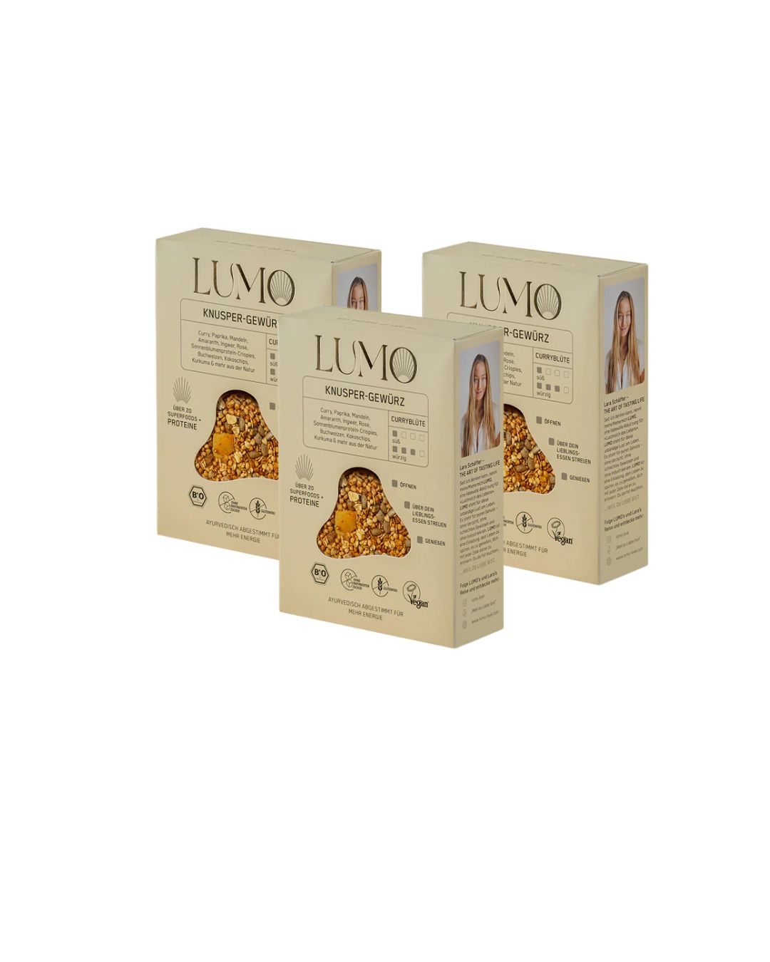 LUMO Curryblüte 150g, 3er Bundle