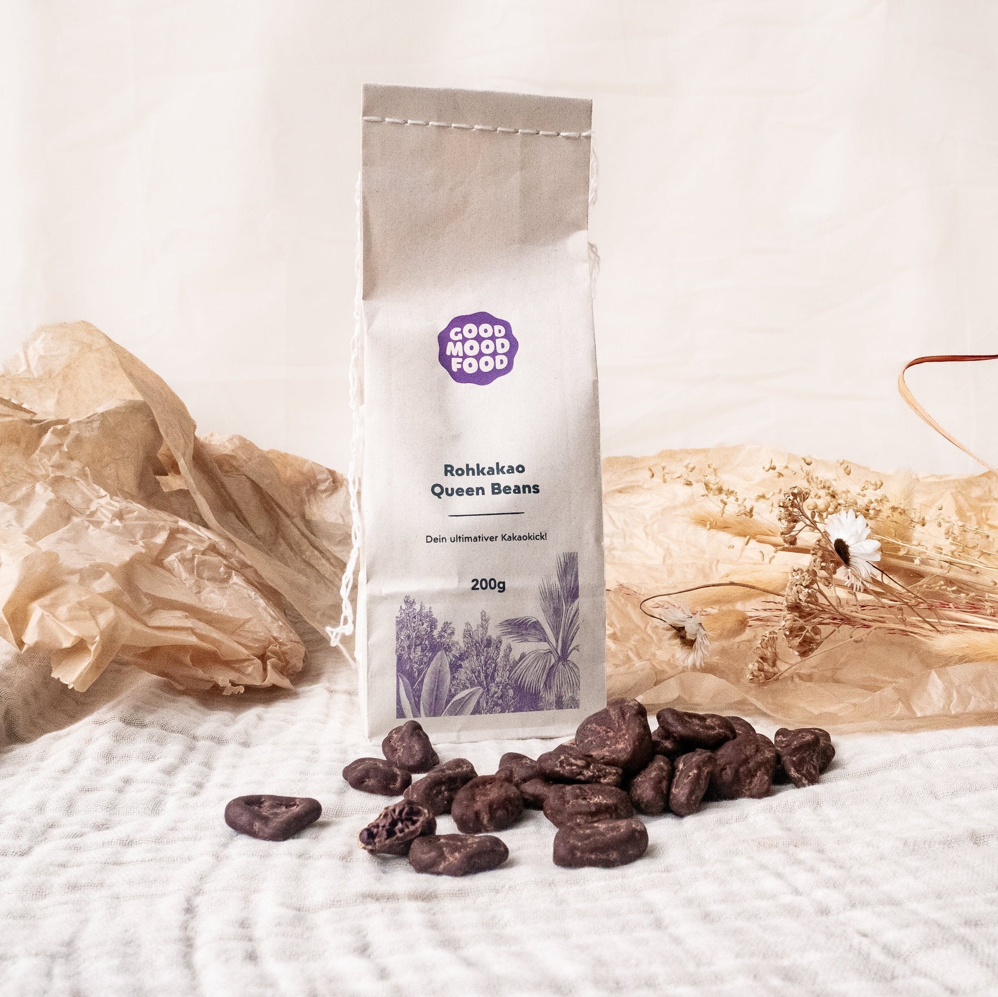 BIO Rohkakao Queen Beans, 200g
