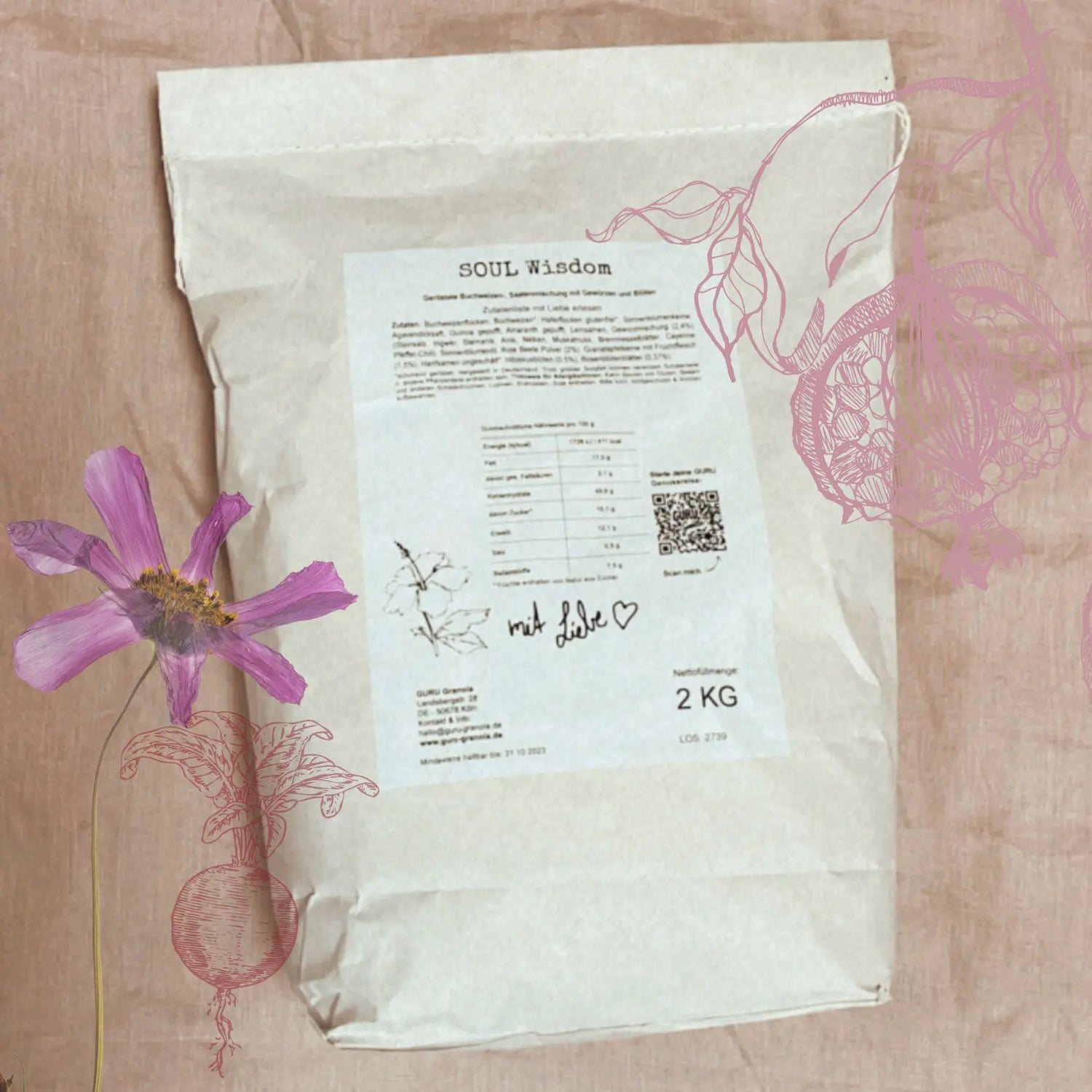 SOUL Wisdom - fruchtig, leicht, glutenfrei - 2 kg